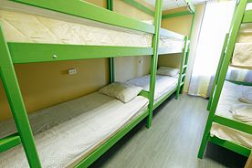 Кровать в общем номере (женский номер), Хостел на Нахимовском Проспекте, Москва