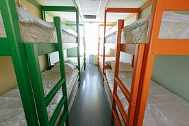 Кровать в общем номере (мужской номер), Хостел на Нахимовском Проспекте, Москва