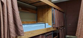 Кровать в общем номере, Хостел All Music #1 Hostel Маяковская, Москва