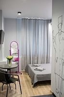 Двухместный номер Comfort с видом на город двуспальная кровать, Хостел Club 1723, Пермь