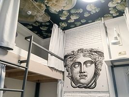 Кровать в общем номере, Хостел Артбухта, Севастополь