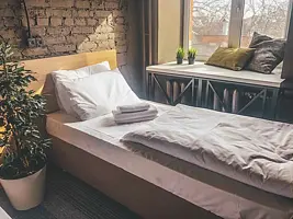 Двухместный номер Улучшенный 2 отдельные кровати, Хостел HIDE, Ростов-на-Дону