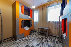 Кровать в общем номере, Хостел Камчатский, Петропавловск-Камчатский