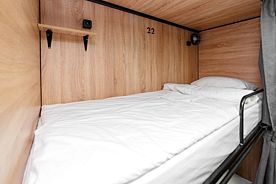 Кровать в общем номере, Хостел Sleep Box Hostel, Барнаул