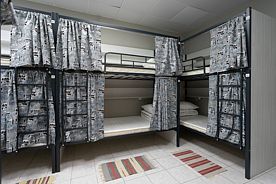 Кровать в общем номере, Хостел Хостелы Рус Полежаевская, Москва
