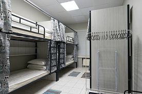 Кровать в общем номере (женский номер), Хостел Хостелы Рус Полежаевская, Москва