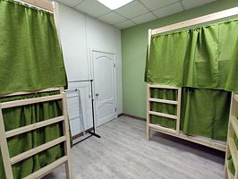 Кровать в общем номере (женский номер), Хостел Хостелы Рус Черкизовская, Москва