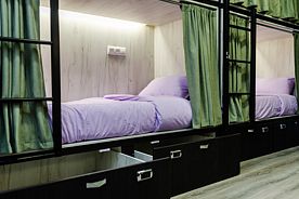 Кровать в общем номере, Хостел Ostanovka Hostel ИП Келлер В.А., Москва