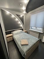 Двухместный номер Standard с видом на город двуспальная кровать, Хостел Книжный, Магадан