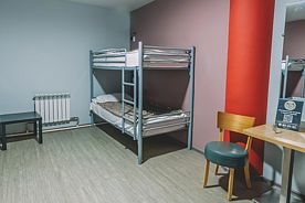 Кровать в общем номере, Хостел Фабрика, Южно-Сахалинск