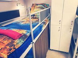 Кровать в общем номере (мужской номер), Хостел Кузен, Нижний Новгород