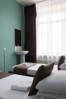 Четырёхместный семейный номер Economy, Хостел Hostel Bueno, Новосибирск