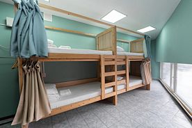 Кровать в общем номере (мужской номер), Хостел Hostel Bueno, Новосибирск