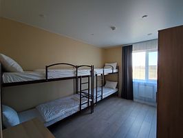 Кровать в общем номере, Хостел Айсберг, деревня Хутынь