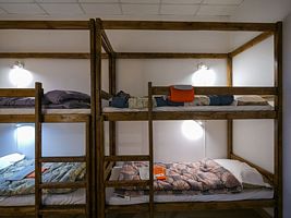 Кровать в общем номере, Хостел Космострелка, Нижний Новгород