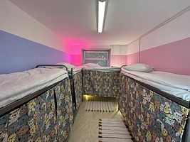 Кровать в общем номере (мужской номер), Хостел Лианозово, Москва