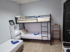 Кровать в общем номере, Хостел Не отель, Барнаул