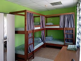 Кровать в общем номере, Хостел Белояръ, Южно-Сахалинск