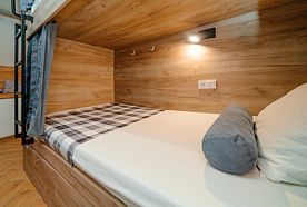 Кровать в общем номере (мужской номер), Хостел Дублин Сити, Новороссийск
