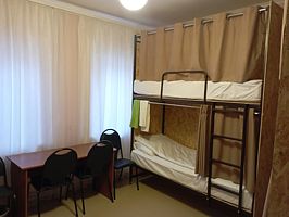 Кровать в общем номере, Хостел Лектус, Воронеж