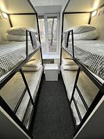 Женская капсула с видом на внутренний двор, Хостел Clean-Hostel, Улан-Удэ