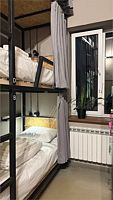 Кровать в общем номере (женский номер) с видом на внутренний двор, Хостел Parson, Владикавказ