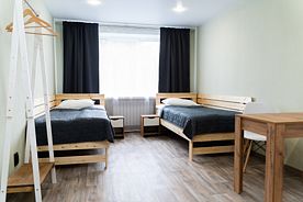 Двухместный с раздельными кроватями с удобствами на этаже, Гостиница Уют, Петрозаводск