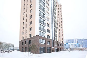 Однокомнатная квартира-студия с современным ремонтом 