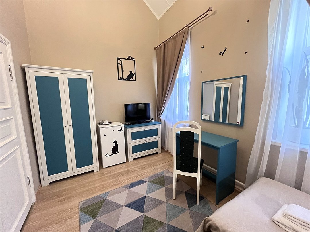 Стандартный 1-местный 1-комнатный