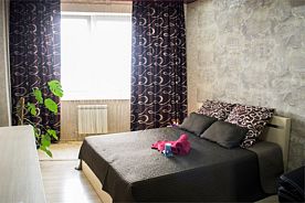 2-комн. Premium SPA-апартаменты с САУНОЙ Jacuzzi 55*SmartTV Кухня Балкон Панорамный вид, Апарт-отель Jacuzzi Smart ApartComplex, Минск