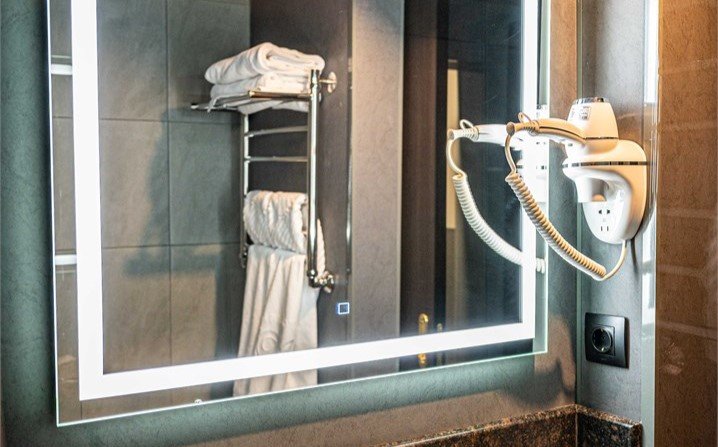 Стандарт (корпус Югославский) TWIN, вид на территорию без балкона