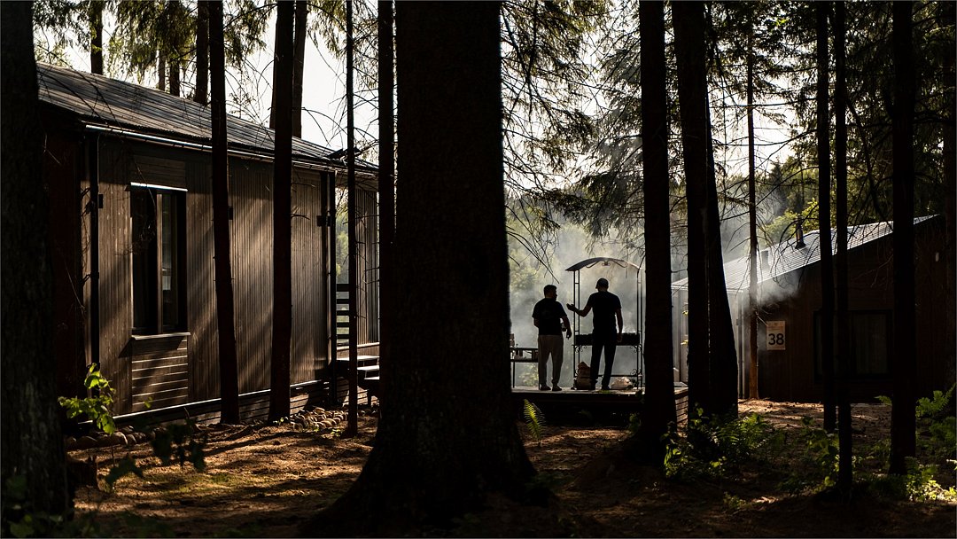 Коттедж 4-местный 3-комнатный (Forest Grand BBQ)