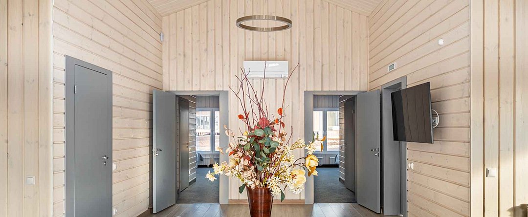 Коттедж 4-местный 3-комнатный (Forest Grand BBQ)