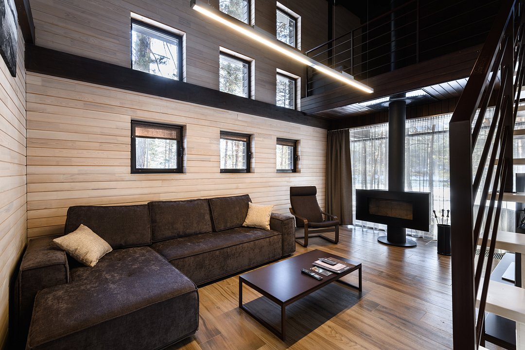 Апартаменты 4-местный 3-комнатный (коттедж Е)