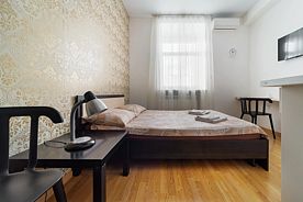 Двухместный номер Standard с видом на город двуспальная кровать, Апартаменты Апарт-отель Аллис  Апартс, Екатеринбург