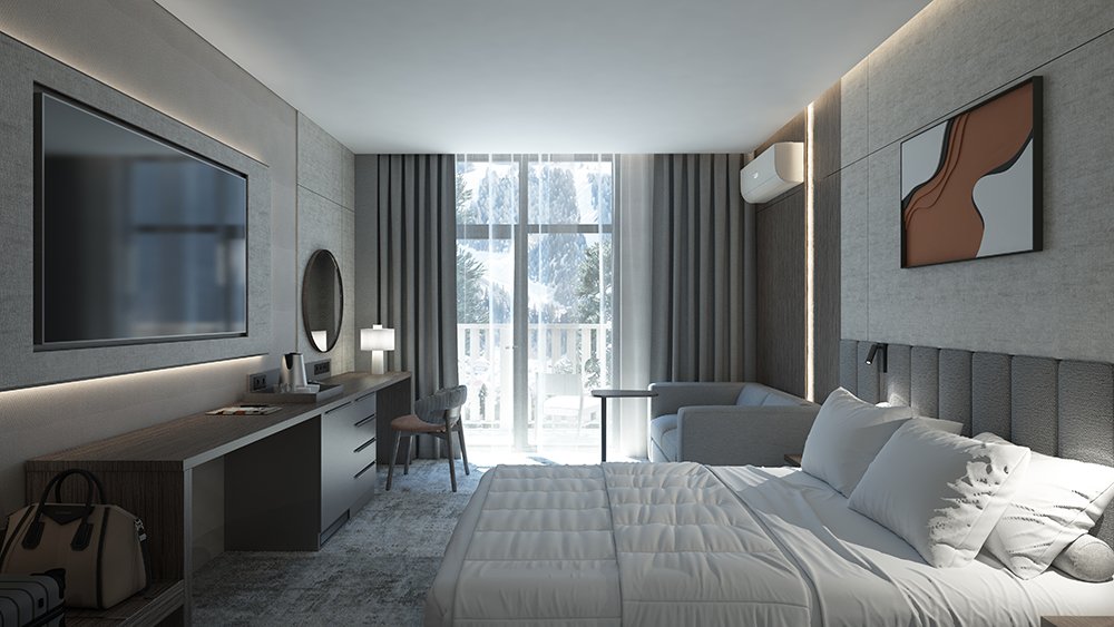 Standart 2-местный 1-комнатный