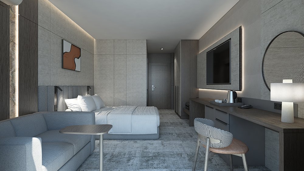 Standart 2-местный 1-комнатный