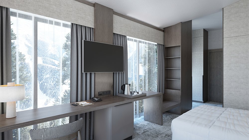 Superior 2-местный 1-комнатный