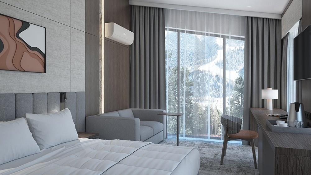 Superior 2-местный 1-комнатный