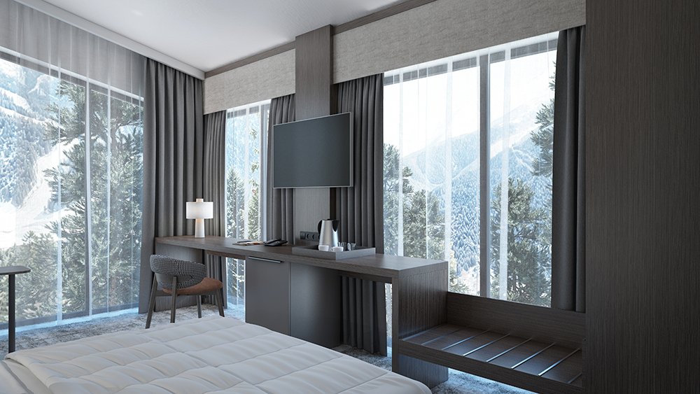 Superior 2-местный 1-комнатный