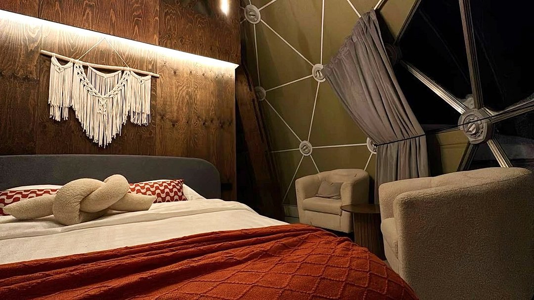 Купольный дом 4-местный (Wood)