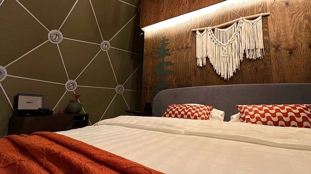 Купольный дом 4-местный (Wood)