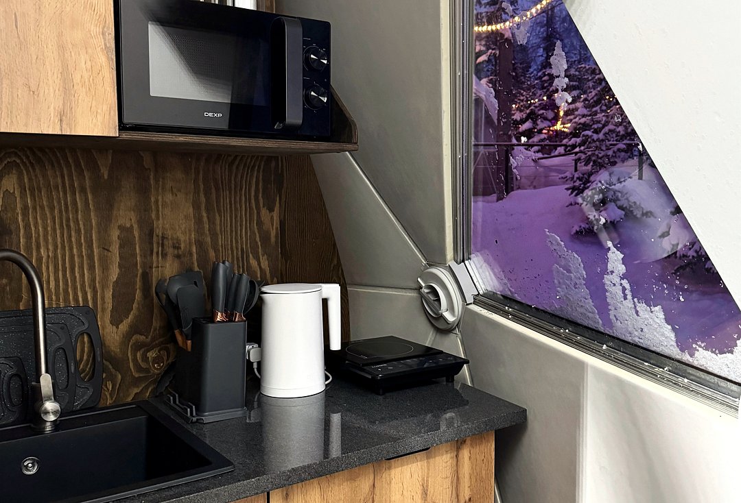 Купольный дом 4-местный (Wood)