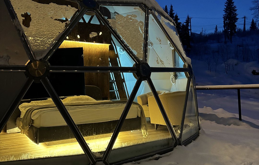 Купольный дом 4-местный (Wood)