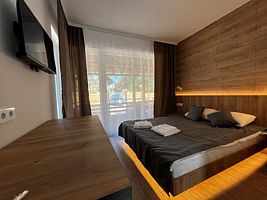 Двухместный номер (1кровать) с террасой к.Романтика, Парк-отель Дом Поэта, Зеленоградский район