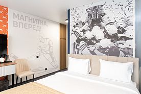 Стандарт ХК Металлург с двуспальной кроватью, Термальный комплекс Магия Тепла, Магнитогорск