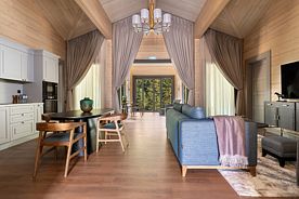 Вилла с двумя спальнями, сауной и панорамной верандой, Гостиница TSELEEVO CLUB & RESORT, деревня Целеево