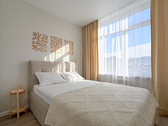 Апартаменты №4 на Окопной с балконом и видом на Эльбрус