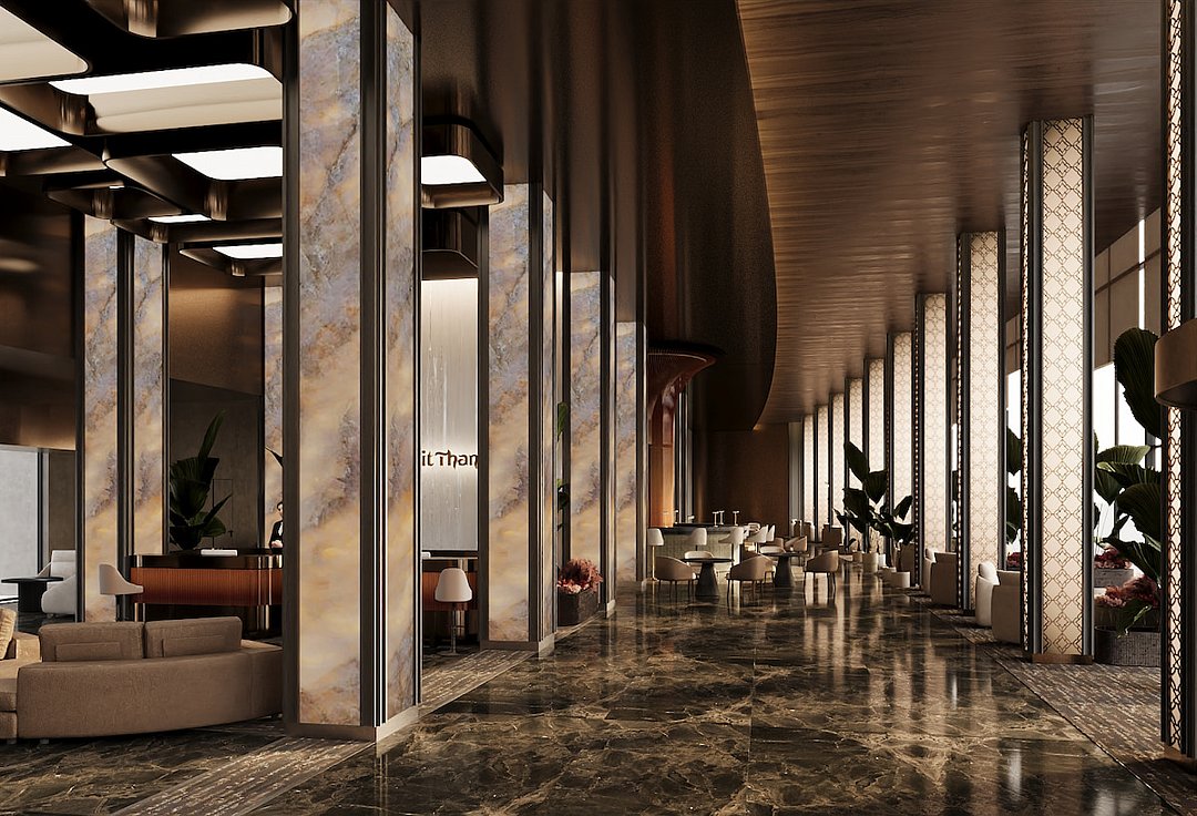 Холл | Dusit Thani Resort & Spa Anapa Miracleon, Краснодарский край