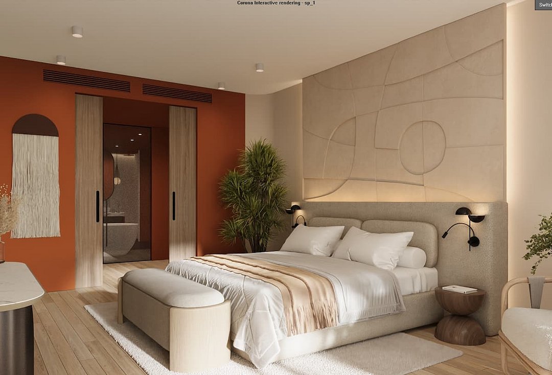 Люкс 2-местный 2-комнатный (с индивидуальным бассейном)